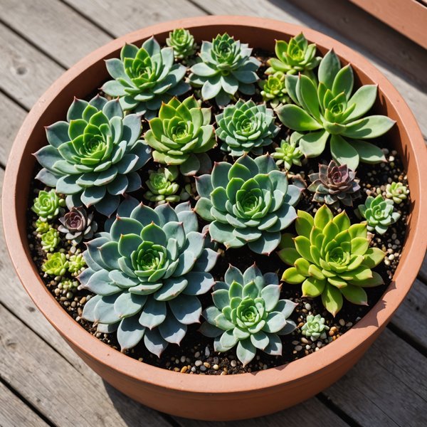 Comment aménager un jardin de plantes succulentes sur une terrasse ensoleillée ?
