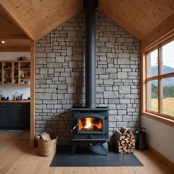 Comment choisir et installer un poêle à bois dans une maison passive?